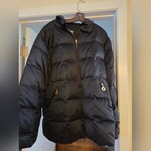 Jones New York Black Down Puffer Jacket XL Worn Twice